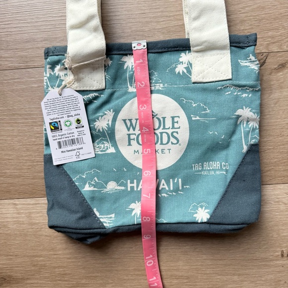 Whole Foods Hawaii x Tag Aloha Co. Mini Tote Bag Hawaii Life - Picture 10 of 12